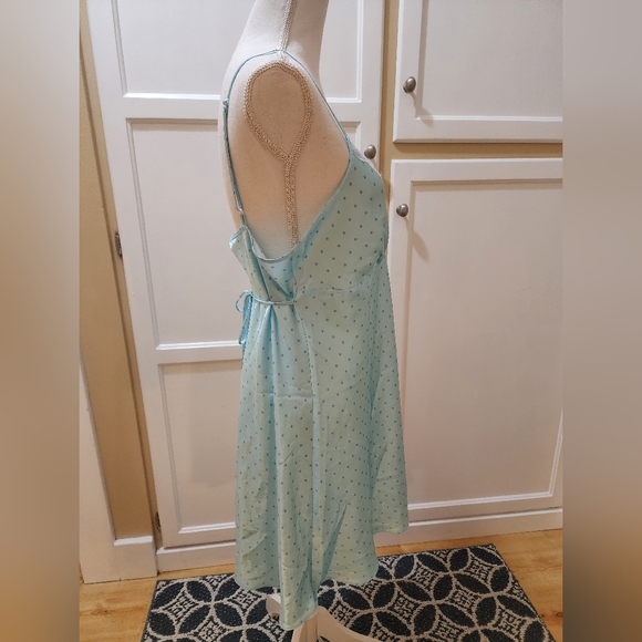 Madonna Women's Lace Accented Slip Dress Lingerie - Picture 9 of 12